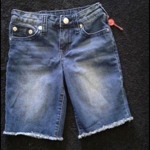 Kids true religion shorts
